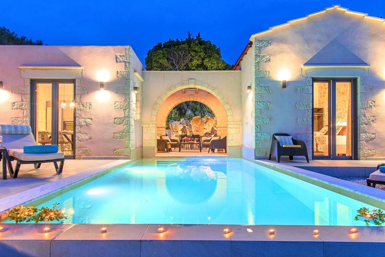 Villa Vardis Heated Pool Vryses Buitenkant foto