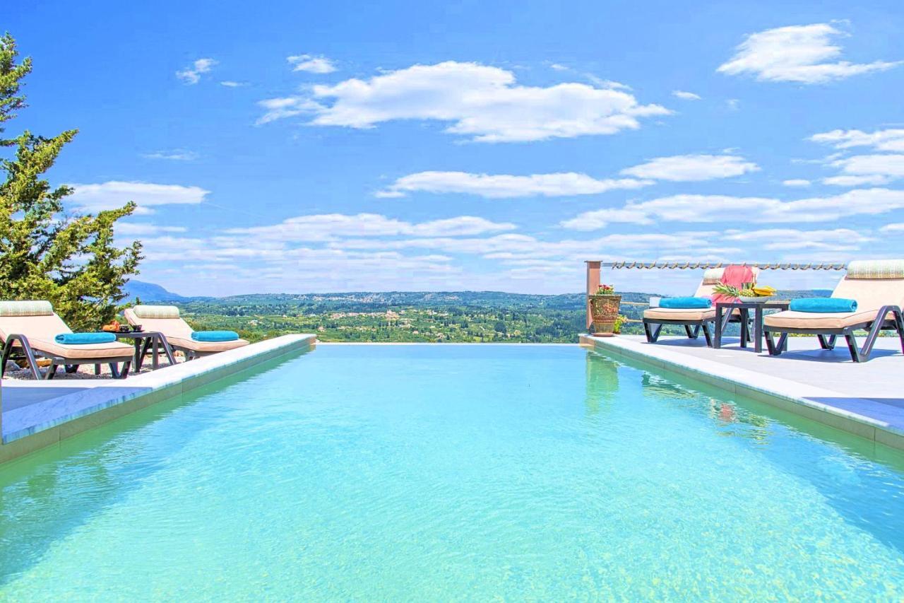 Villa Vardis Heated Pool Vryses Buitenkant foto