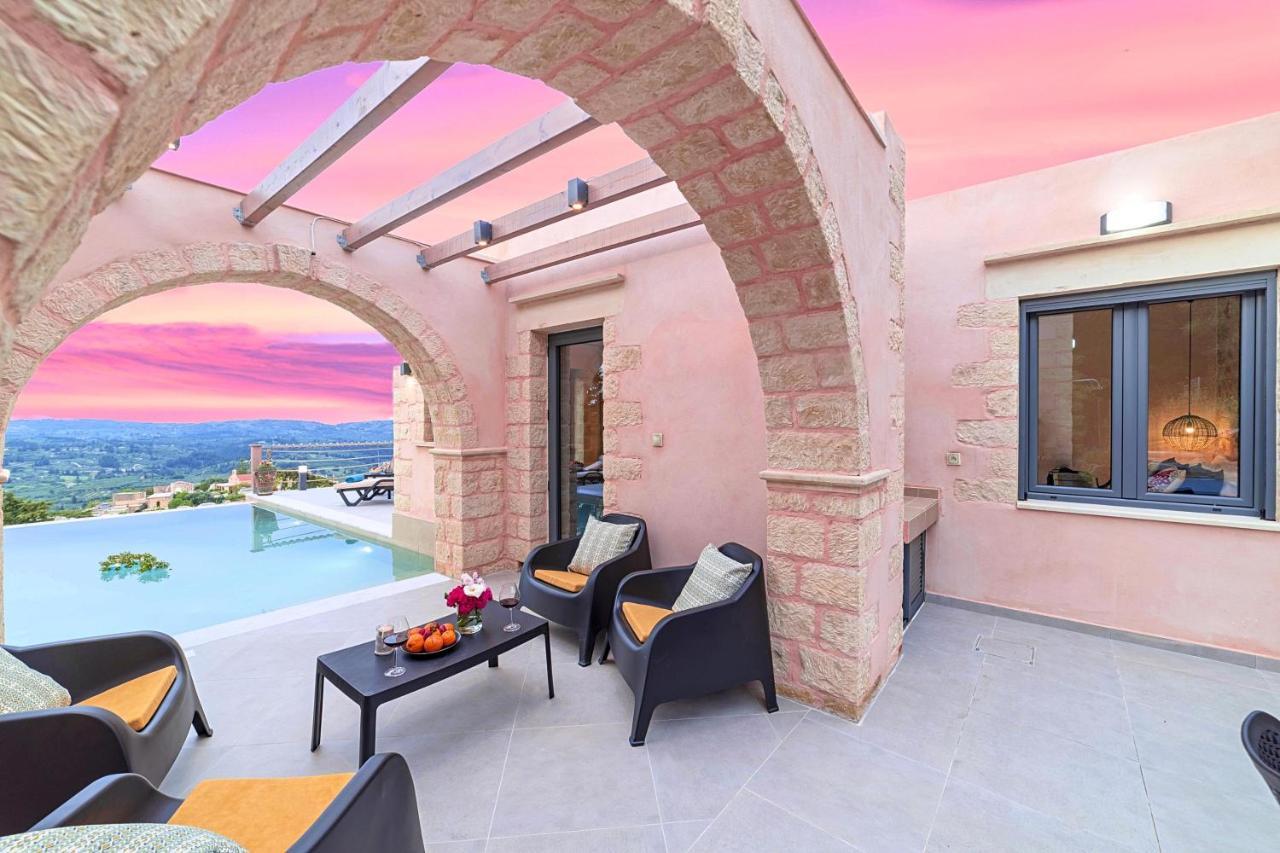 Villa Vardis Heated Pool Vryses Buitenkant foto